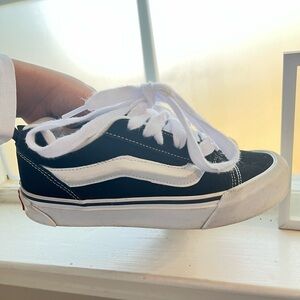 Vans Kids Black and White Sneakers